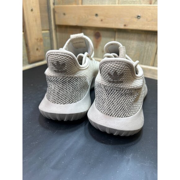 Adidas Tubular Shadow Womens Sneakers Size 4 Light Gray Knit - Picture 4 of 8